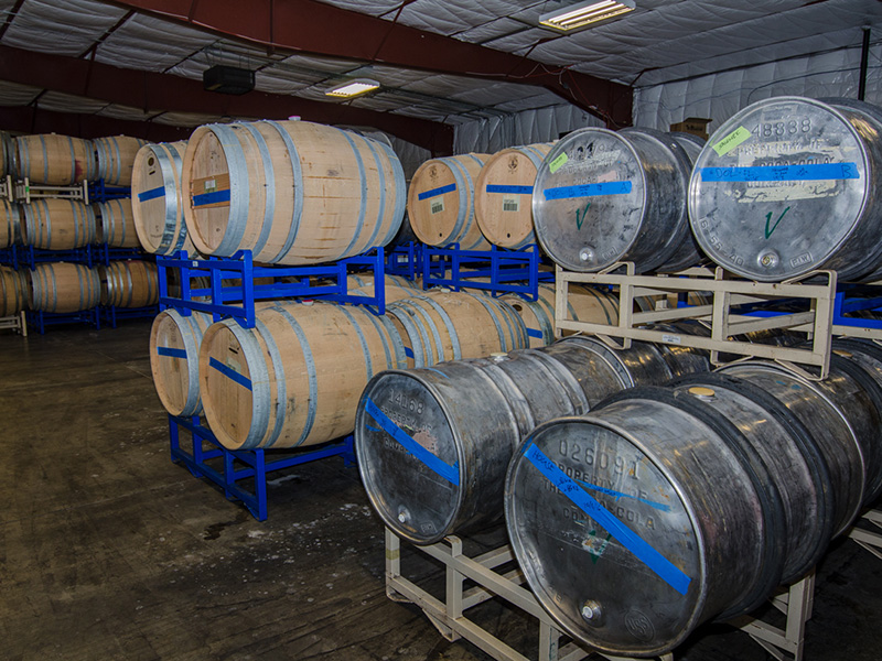 Mt. Hood Winery barrels