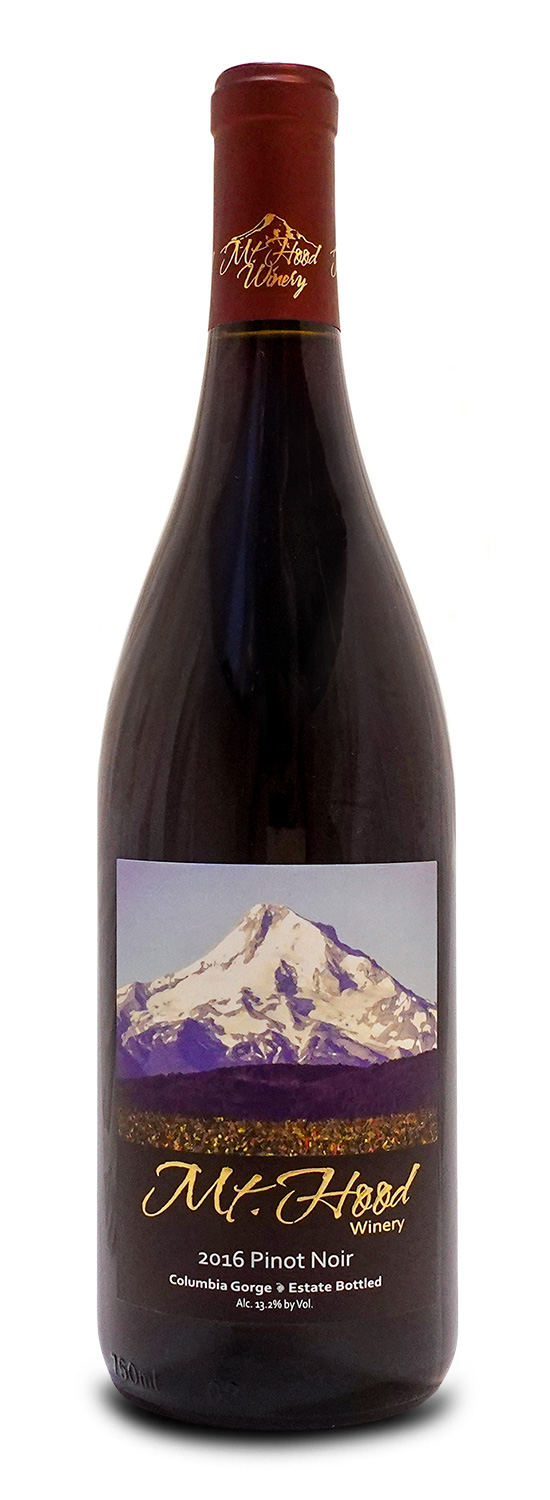 Mt. Hood Winery offers a broad selection of wines and Mt. Hood views